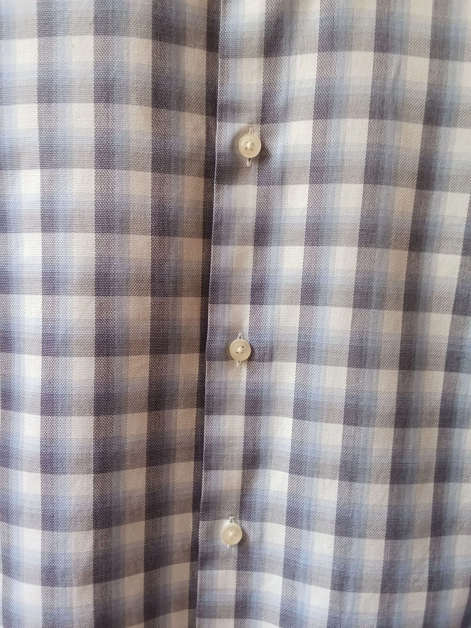 Originele Hugo Boss geruite hemd maat M/L/41/16 in perfecte vintage staat – photo 4